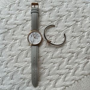 MVMT watch and bangle set